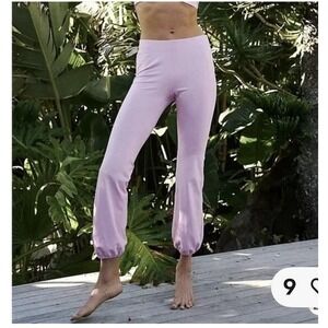 Free People Movement Let's Bounce Pants Jam Jewel Size Large